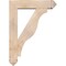 Ekena Millwork Funston Arts and Crafts Smooth Bracket w/ Offset Brace, Douglas Fir, 7 1/2"W x 32"D x 44"H BKT0806X32X44FST03SDF - alternate 3